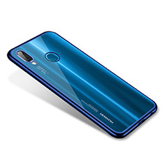 Ultra-thin Transparent TPU Soft Case H02 for Huawei P20 Lite Blue