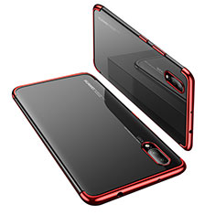 Ultra-thin Transparent TPU Soft Case H02 for Huawei P20 Red