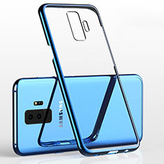 Ultra-thin Transparent TPU Soft Case H02 for Samsung Galaxy S9 Plus Blue