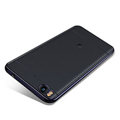 Ultra-thin Transparent TPU Soft Case H02 for Xiaomi Mi 5S Blue