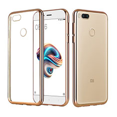 Ultra-thin Transparent TPU Soft Case H02 for Xiaomi Mi A1 Gold