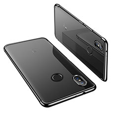 Ultra-thin Transparent TPU Soft Case H02 for Xiaomi Mi A2 Black