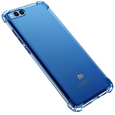 Ultra-thin Transparent TPU Soft Case H02 for Xiaomi Mi Note 3 Blue