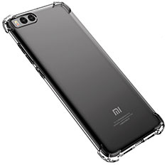 Ultra-thin Transparent TPU Soft Case H02 for Xiaomi Mi Note 3 Gray