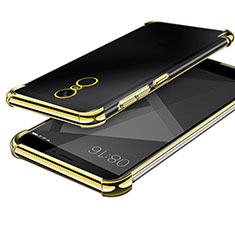 Ultra-thin Transparent TPU Soft Case H02 for Xiaomi Redmi Note 4X High Edition Gold