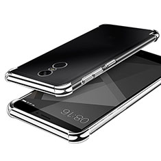 Ultra-thin Transparent TPU Soft Case H02 for Xiaomi Redmi Note 4X High Edition Silver