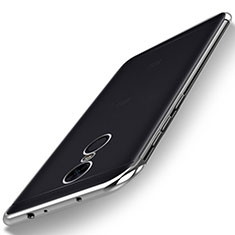 Ultra-thin Transparent TPU Soft Case H02 for Xiaomi Redmi Note 5 Indian Version Silver