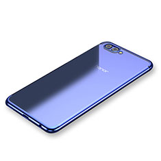 Ultra-thin Transparent TPU Soft Case H03 for Huawei Honor V10 Blue