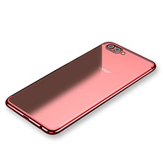 Ultra-thin Transparent TPU Soft Case H03 for Huawei Honor V10 Red