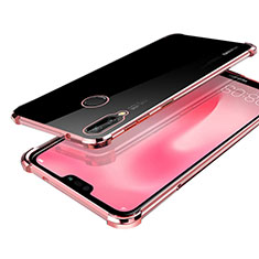 Ultra-thin Transparent TPU Soft Case H03 for Huawei Nova 3 Rose Gold