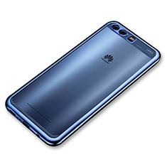 Ultra-thin Transparent TPU Soft Case H03 for Huawei P10 Plus Blue