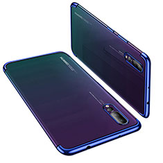 Ultra-thin Transparent TPU Soft Case H03 for Huawei P20 Pro Blue