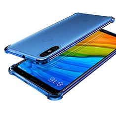 Ultra-thin Transparent TPU Soft Case H03 for Xiaomi Mi A2 Blue