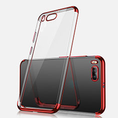 Ultra-thin Transparent TPU Soft Case H03 for Xiaomi Mi Note 3 Red