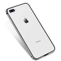 Ultra-thin Transparent TPU Soft Case H04 for Apple iPhone 7 Plus Silver