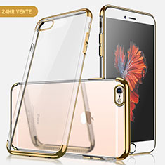 Ultra-thin Transparent TPU Soft Case H04 for Apple iPhone 8 Gold