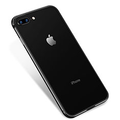 Ultra-thin Transparent TPU Soft Case H04 for Apple iPhone 8 Plus Black