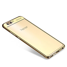 Ultra-thin Transparent TPU Soft Case H04 for Huawei Honor V10 Gold