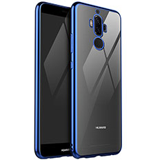 Ultra-thin Transparent TPU Soft Case H04 for Huawei Mate 9 Blue