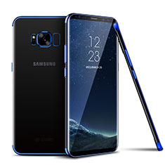 Ultra-thin Transparent TPU Soft Case H04 for Samsung Galaxy S8 Plus Blue
