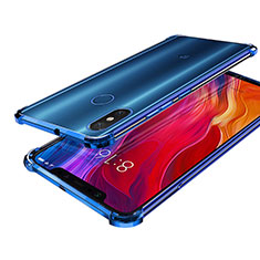 Ultra-thin Transparent TPU Soft Case H04 for Xiaomi Mi 8 Blue