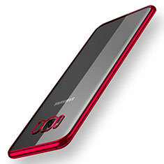 Ultra-thin Transparent TPU Soft Case H05 for Samsung Galaxy S8 Red