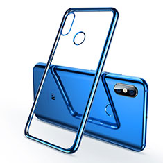 Ultra-thin Transparent TPU Soft Case H06 for Xiaomi Mi 8 Blue