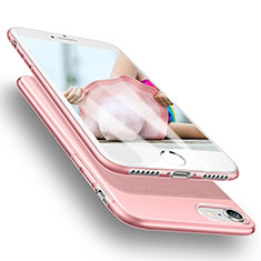 Ultra-thin Transparent TPU Soft Case H09 for Apple iPhone 8 Pink