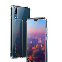 Ultra-thin Transparent TPU Soft Case K02 for Huawei P20 Clear
