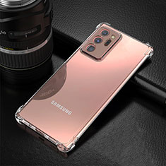 Ultra-thin Transparent TPU Soft Case K04 for Samsung Galaxy Note 20 Ultra 5G Clear