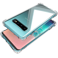 Ultra-thin Transparent TPU Soft Case K04 for Samsung Galaxy S10 Clear