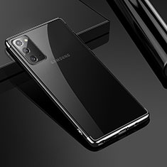 Ultra-thin Transparent TPU Soft Case N03 for Samsung Galaxy Note 20 5G Black