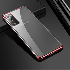 Ultra-thin Transparent TPU Soft Case N03 for Samsung Galaxy Note 20 5G Rose Gold