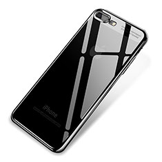 Ultra-thin Transparent TPU Soft Case Q03 for Apple iPhone 7 Plus Black