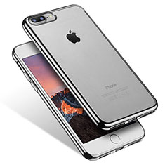 Ultra-thin Transparent TPU Soft Case Q07 for Apple iPhone 8 Plus Black