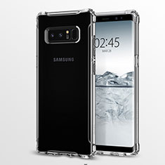 Ultra-thin Transparent TPU Soft Case R03 for Samsung Galaxy Note 8 Clear