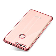 Ultra-thin Transparent TPU Soft Case S01 for Huawei Honor 8 Rose Gold