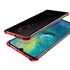 Ultra-thin Transparent TPU Soft Case S01 for Huawei Mate 20 Red