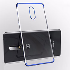 Ultra-thin Transparent TPU Soft Case S01 for OnePlus 7 Blue