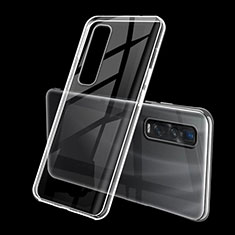 Ultra-thin Transparent TPU Soft Case S01 for Oppo Find X2 Pro Clear