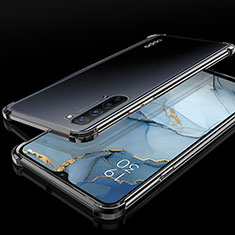 Ultra-thin Transparent TPU Soft Case S01 for Oppo Reno3 Black