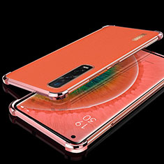 Ultra-thin Transparent TPU Soft Case S02 for Oppo Find X2 Pro Rose Gold