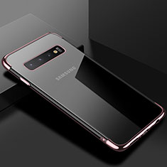 Ultra-thin Transparent TPU Soft Case S03 for Samsung Galaxy S10 5G Rose Gold