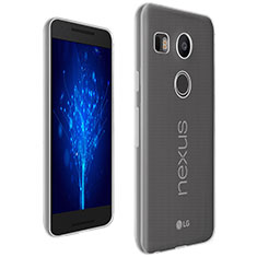 Ultra-thin Transparent TPU Soft Case T02 for Google Nexus 5X Clear