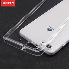 Ultra-thin Transparent TPU Soft Case T02 for Huawei Honor 4C Clear