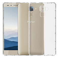 Ultra-thin Transparent TPU Soft Case T02 for Huawei Honor 7 Dual SIM Clear