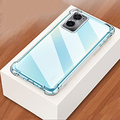 Ultra-thin Transparent TPU Soft Case T02 for Oppo A57e Clear