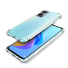 Ultra-thin Transparent TPU Soft Case T02 for Oppo A96 4G Clear