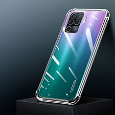 Ultra-thin Transparent TPU Soft Case T02 for Oppo F19 Pro Clear
