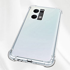 Ultra-thin Transparent TPU Soft Case T02 for Oppo F21s Pro 4G Clear